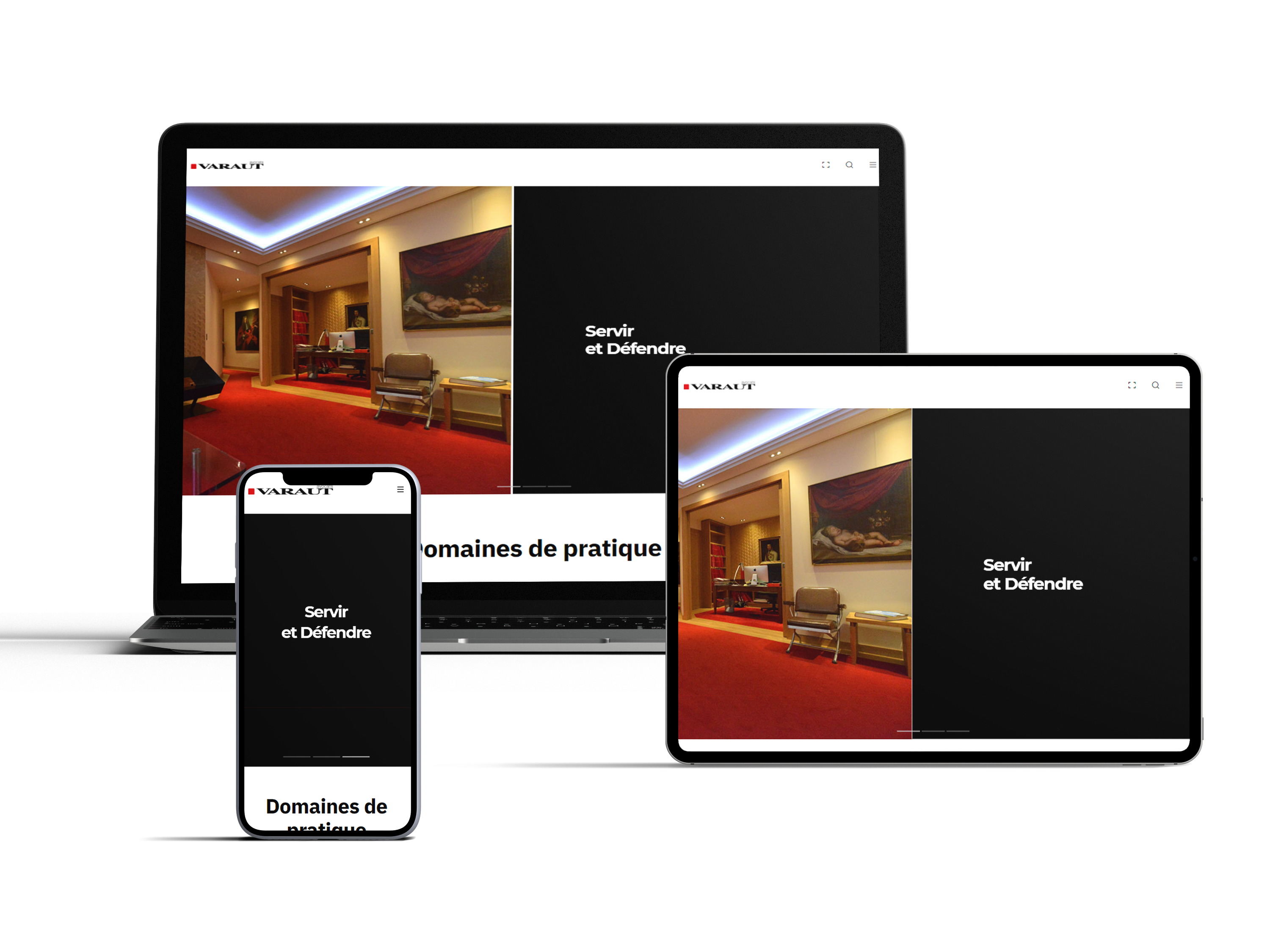 Site internet pour avocat à paris